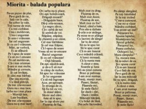 Argumentare Miorita