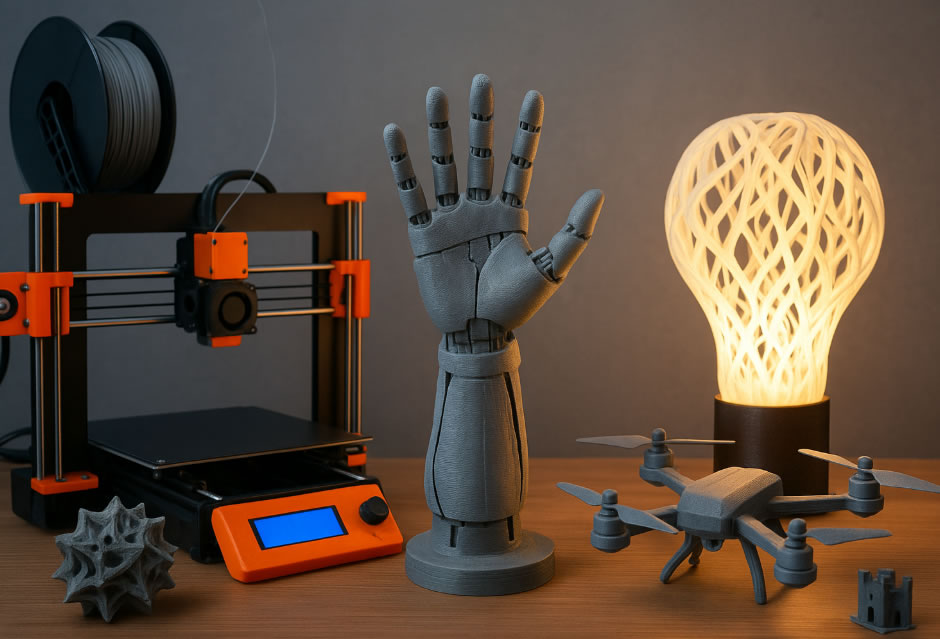 Ce poti face cu o imprimanta 3d