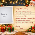 scrisoare mos craciun model