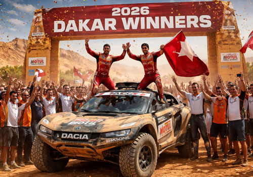 Dacia cucereste Dakar