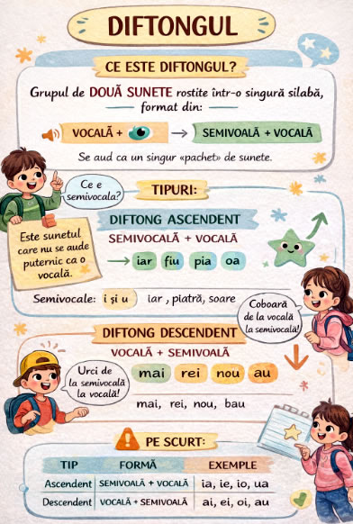 Ce inseamna diftong