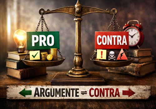 Ce înseamnă pro și contra