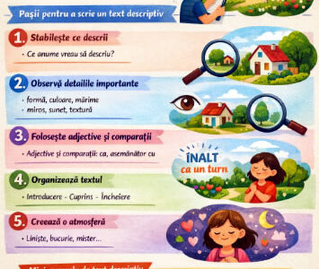 exemplu de text descriptiv