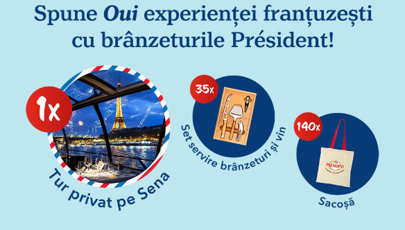 Concurs cu Branza President