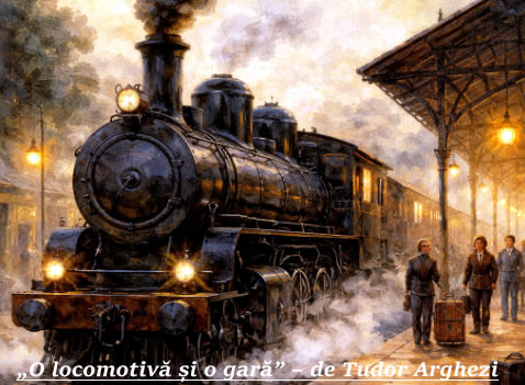 O locomotiva Si o gara