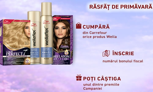 Wella story23 ro campanie carrefour